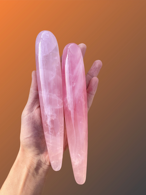 Rose Quartz Massager Wands Quartz Wands | Q Wands, Premium Crystal Massagers Rose Quartz Massager Wands Quartz Wands | Q Wands, Premium Crystal Massagers