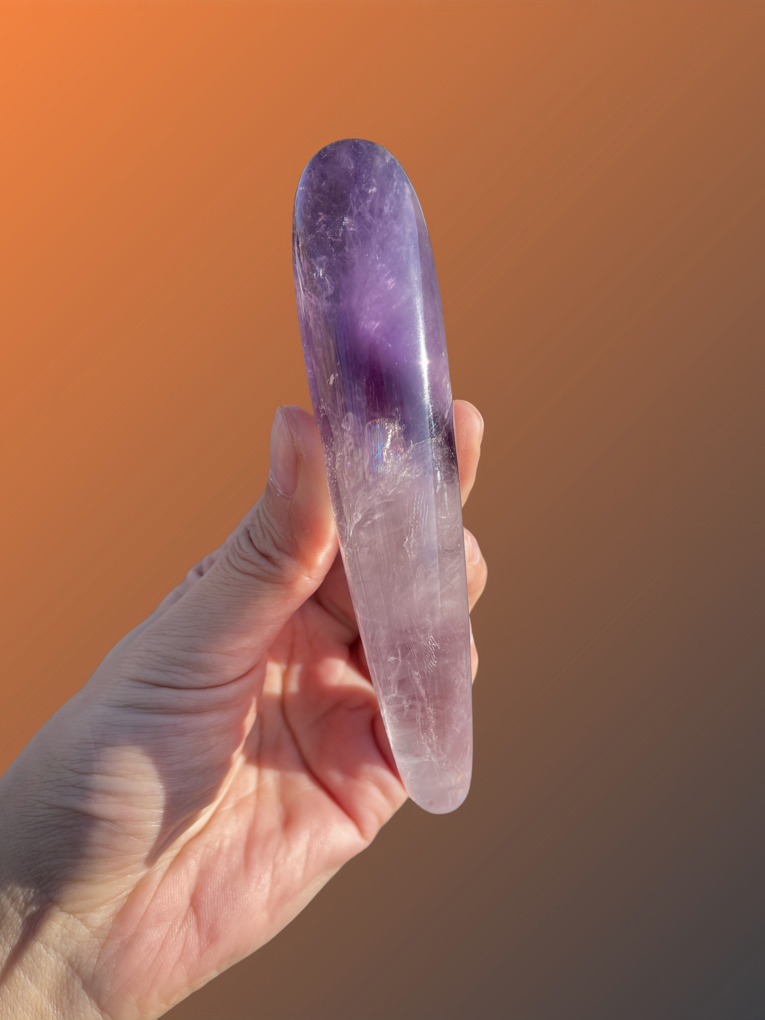 ambrosia an amethyst massage wand